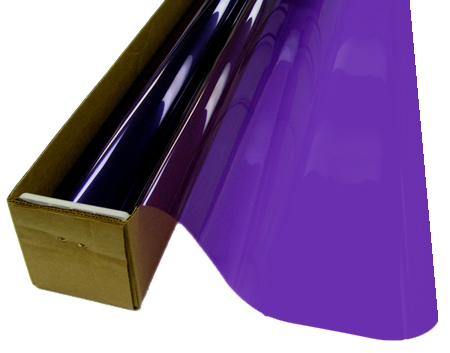 light purple solar graphics colored window film for glass purple film for lights